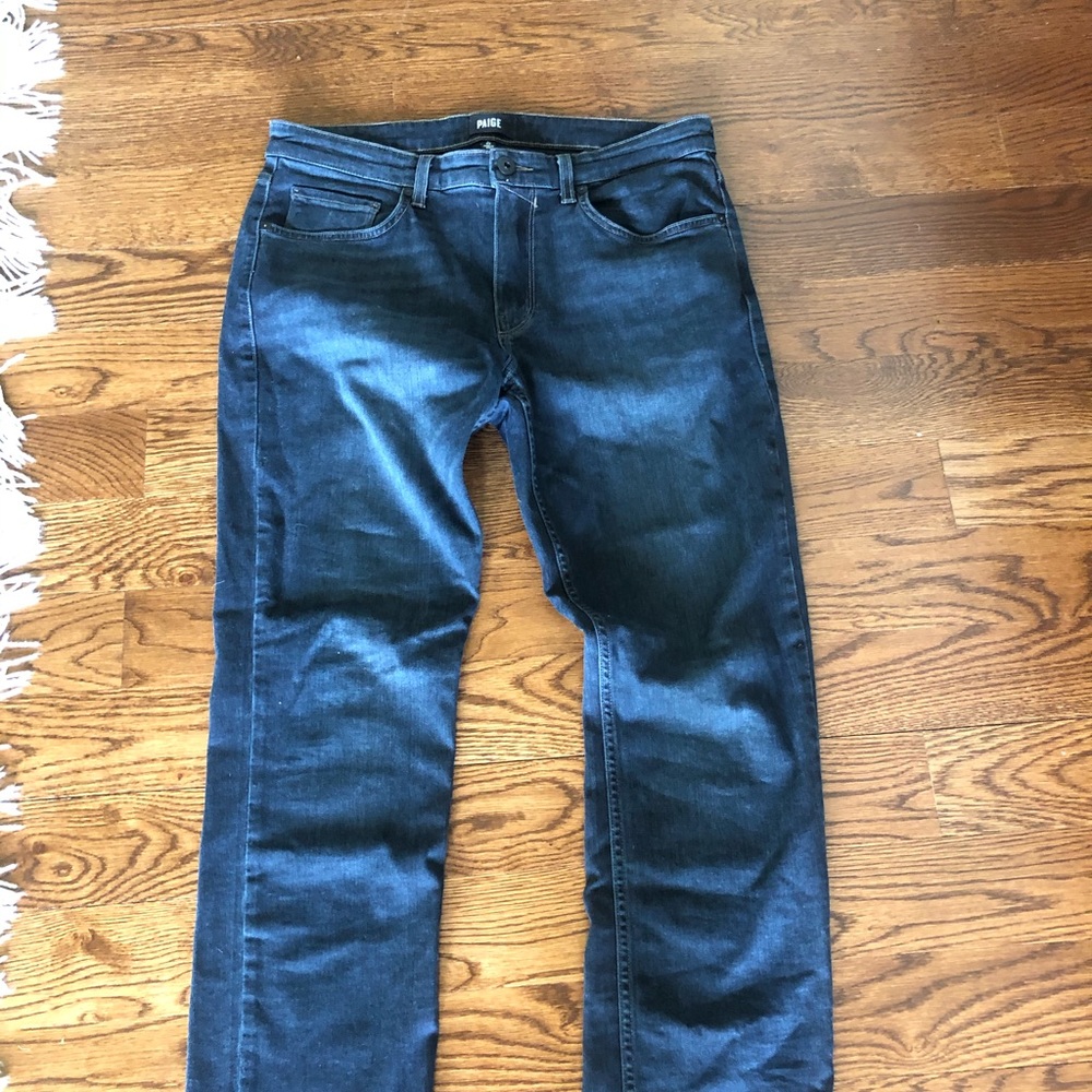 Paige men slim straight pants